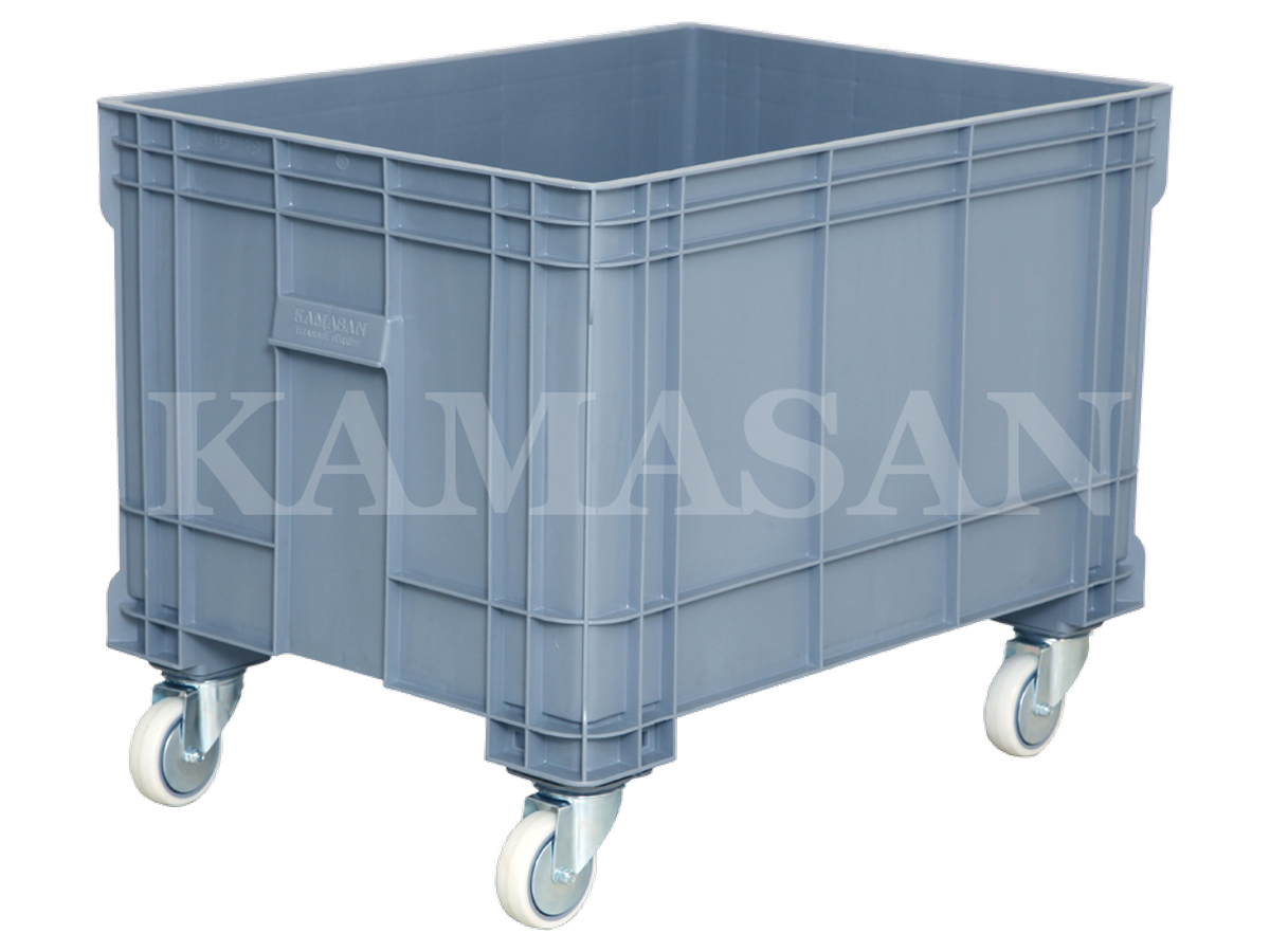 ALP-2000-KT, tekne 2000 k büyük hacimli kasa, tekerlekli, 810 × 610 × 640 mm