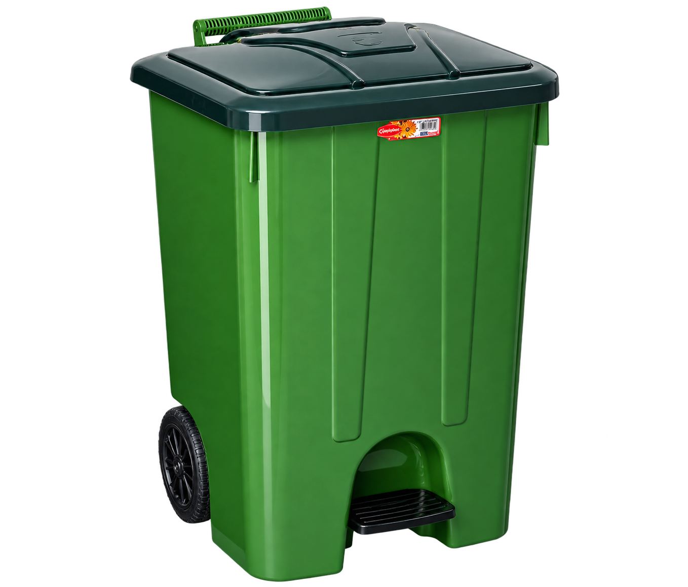 ALP-K85, atık kovası 85 l, 750 × 460 × 480 mm